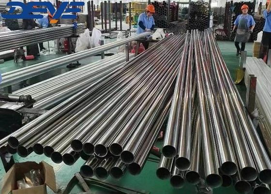 Polished Stainless Steel Food Grade Seamless Steel Pipe For Sanitary use